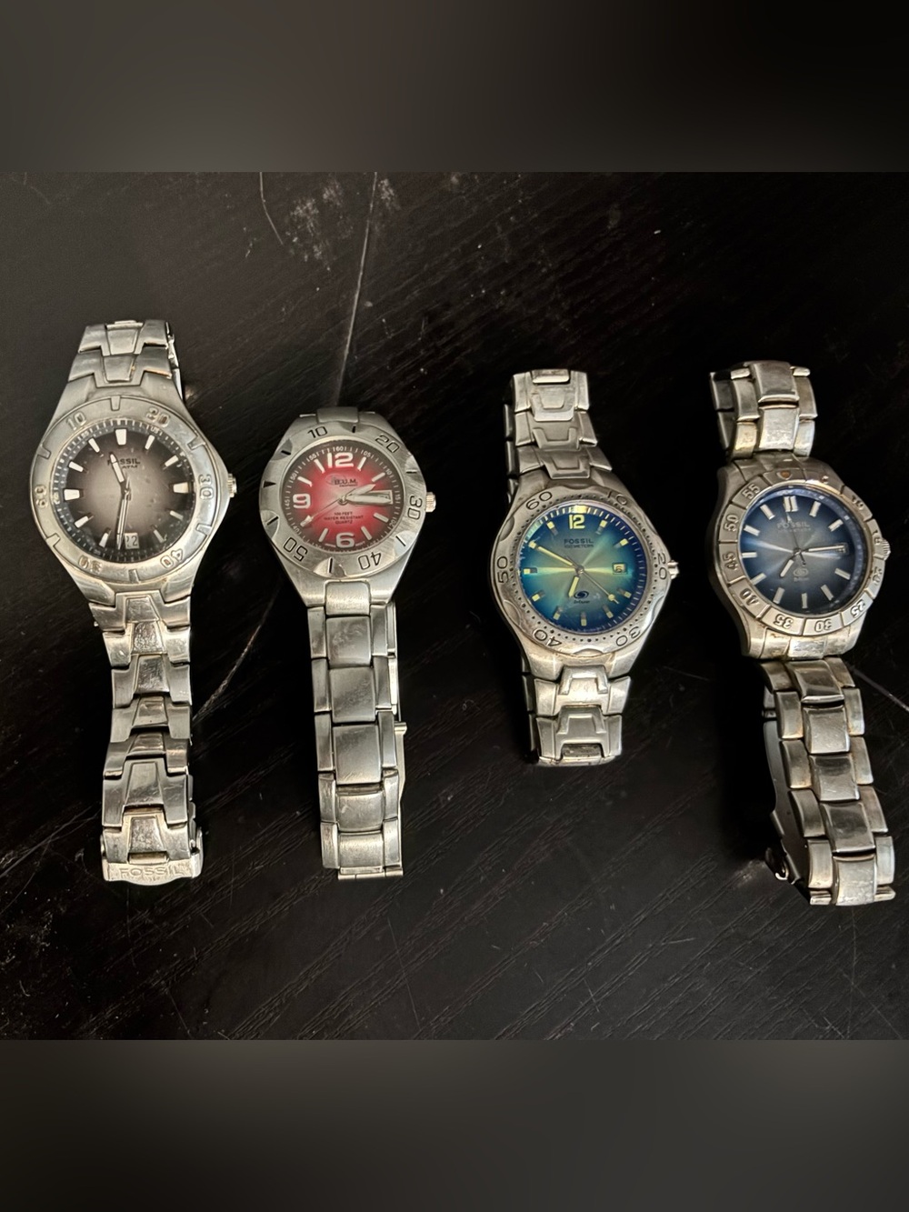 Fossil Watch Bundle- 4 watches